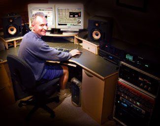 Jeff's sound-editing suite